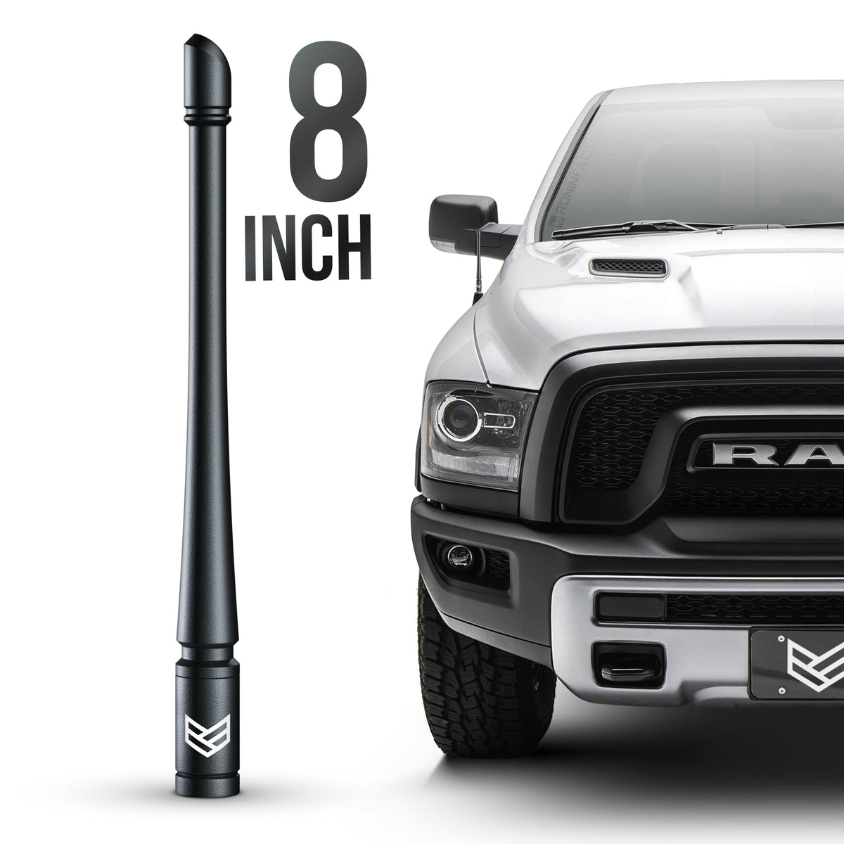 TUFFLOCK® FLEXIBLE ANTENNA FOR DODGE RAM (8 INCH)