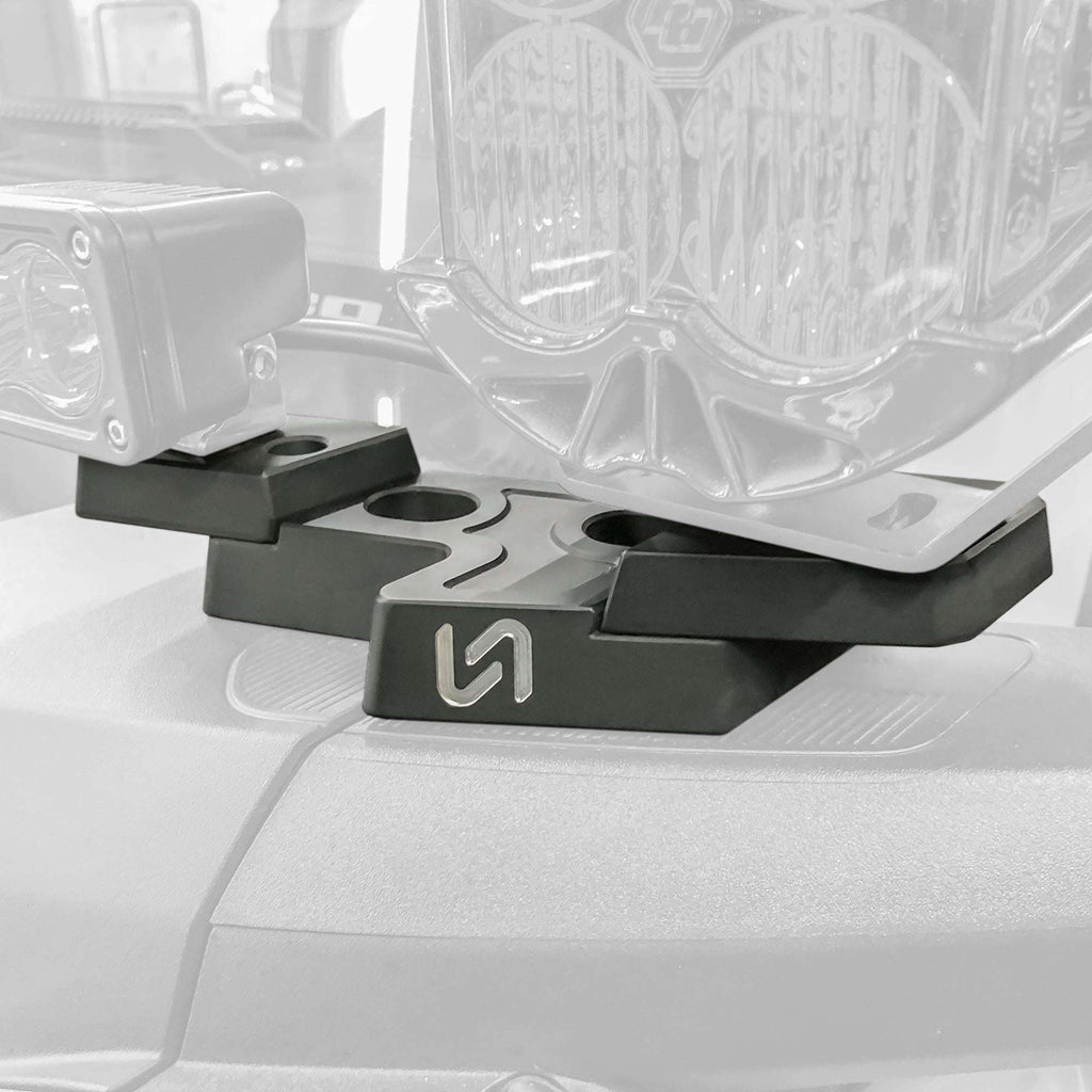 Billet Mirror Light Mounts for Ford Bronco