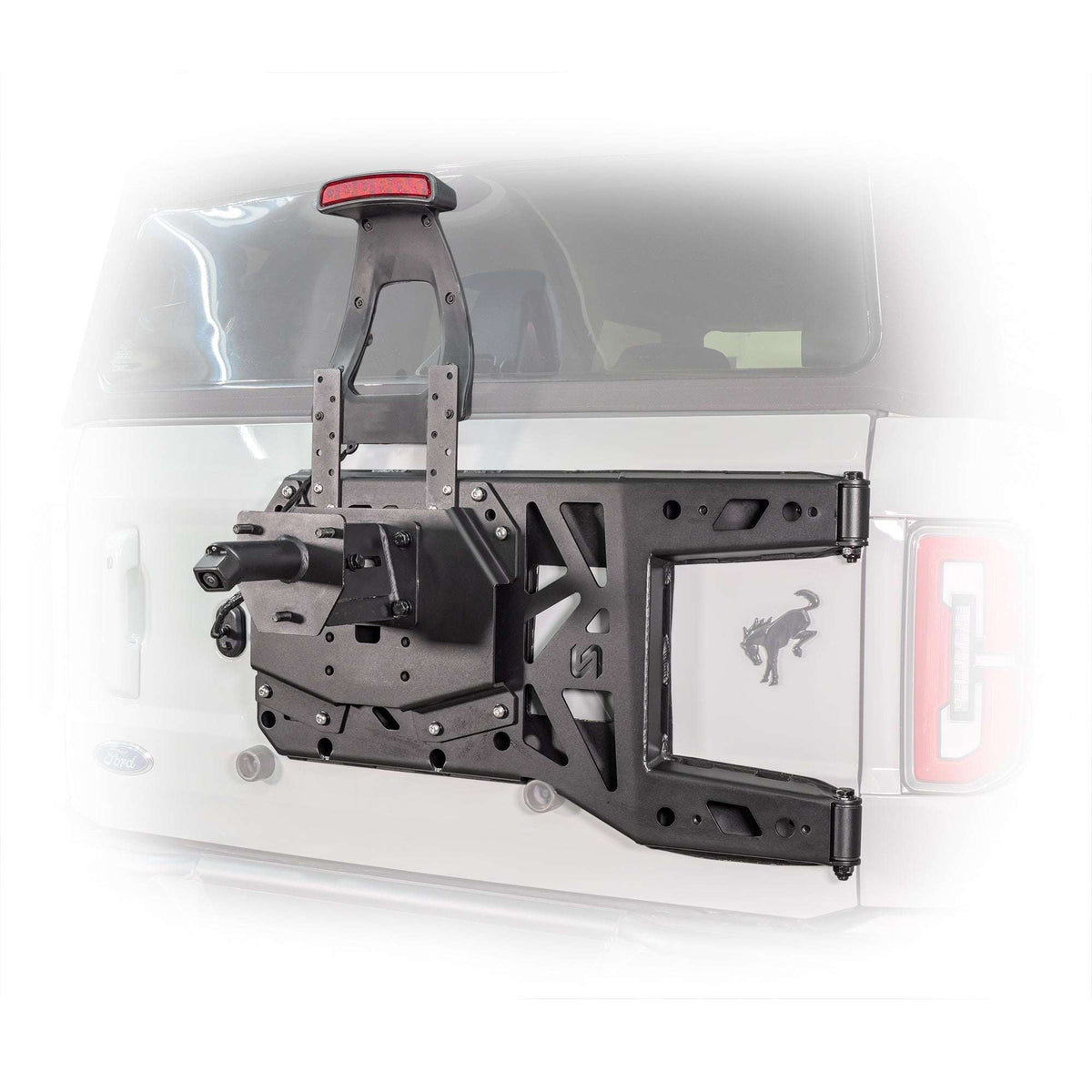 HD Tire Carrier Tailgate Reinforcement for Ford Bronco