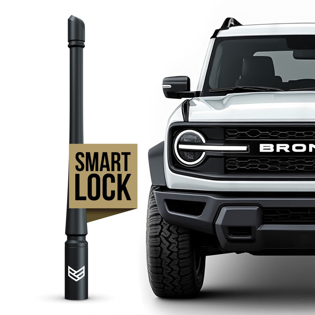 SMARTLOCK™ SHORT FLEXIBLE ANTENNA 8 INCH FOR FORD (NEW!)