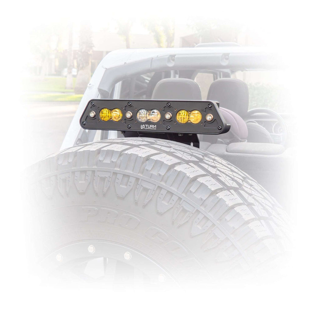 Billet Chase Light and 3rd Brake Light for Jeep Wrangler JL