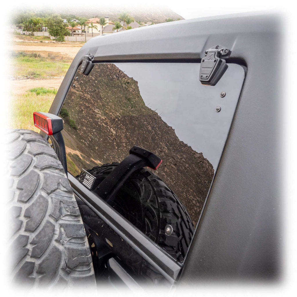 2-Piece Fastback Hard Top for Jeep Wrangler JK 2-Door