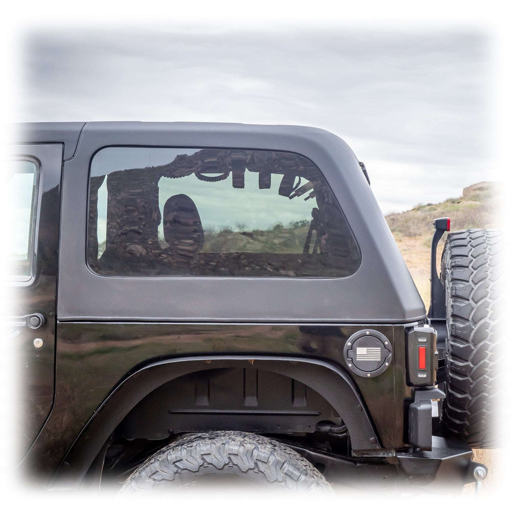 2-Piece Fastback Hard Top for Jeep Wrangler JK 2-Door