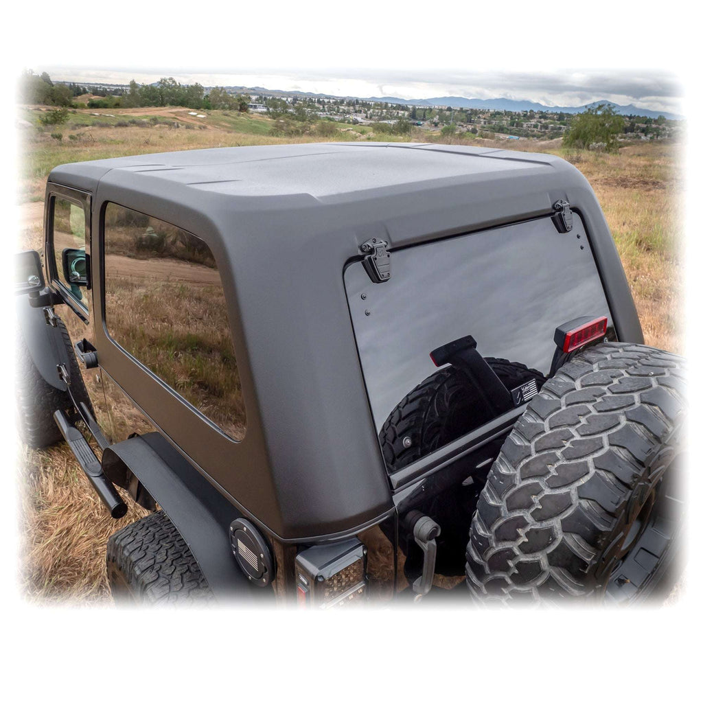 2-Piece Fastback Hard Top for Jeep Wrangler JK 2-Door