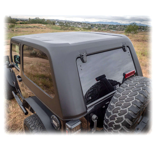 2-Piece Fastback Hard Top for Jeep Wrangler JK 2-Door