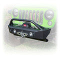 Front Bumper with Skid Plate and Recessed Winch Mount for Jeep Wrangler JK, JL, and Gladiator JT