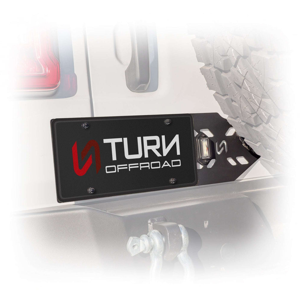 License Plate Relocation Kit for Jeep Wrangler JL