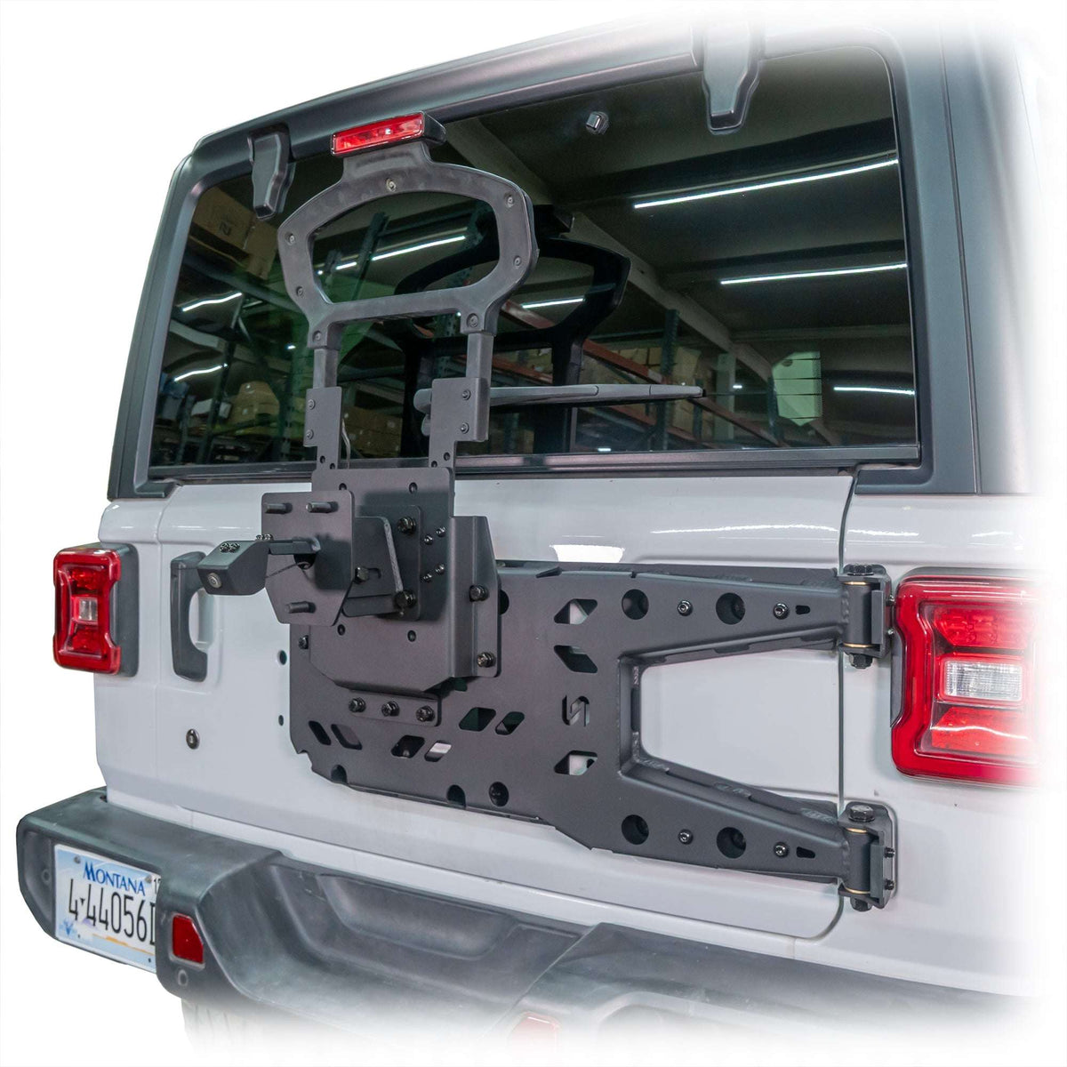 Tailgate Reinforcement Tire Carrier for Jeep Wrangler JL